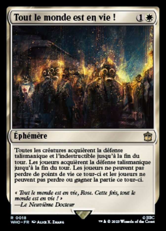 image Tout le monde est en vie !