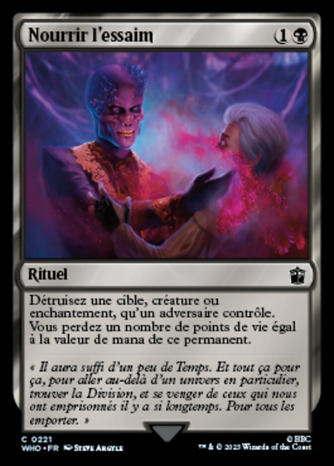 image Nourrir l'essaim