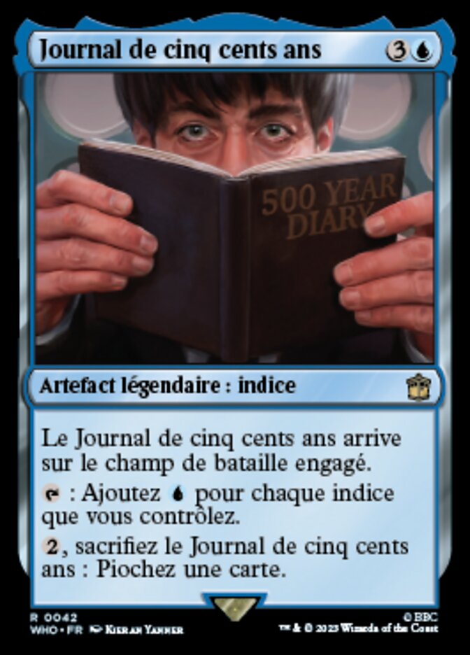 image Journal de cinq cents ans