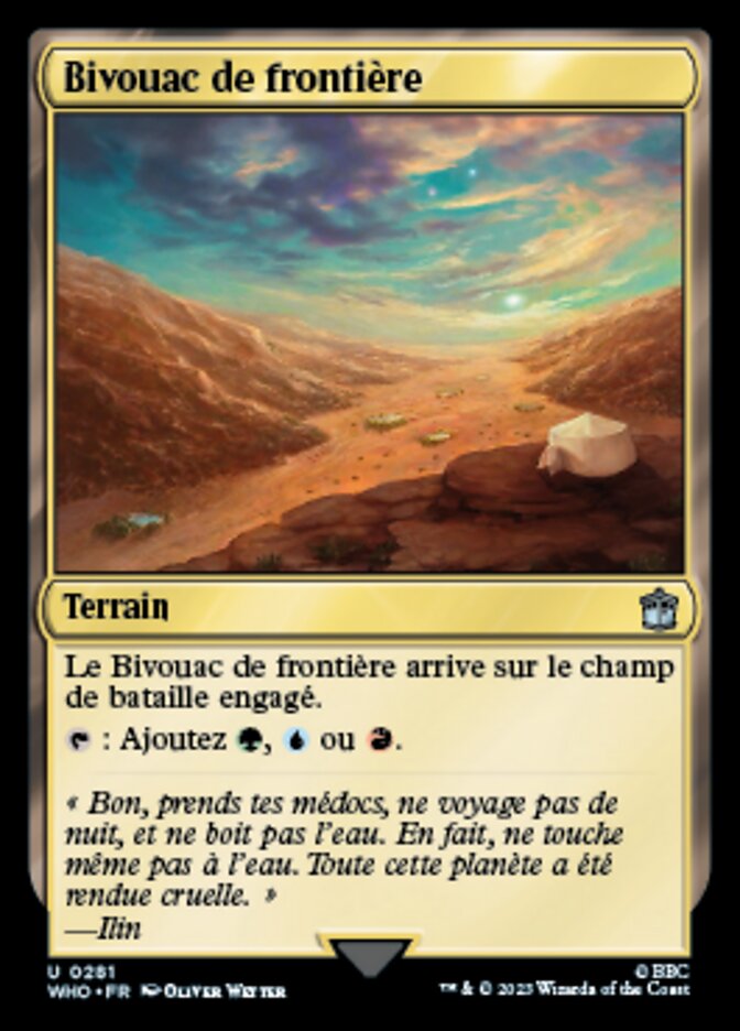 image Bivouac de frontière