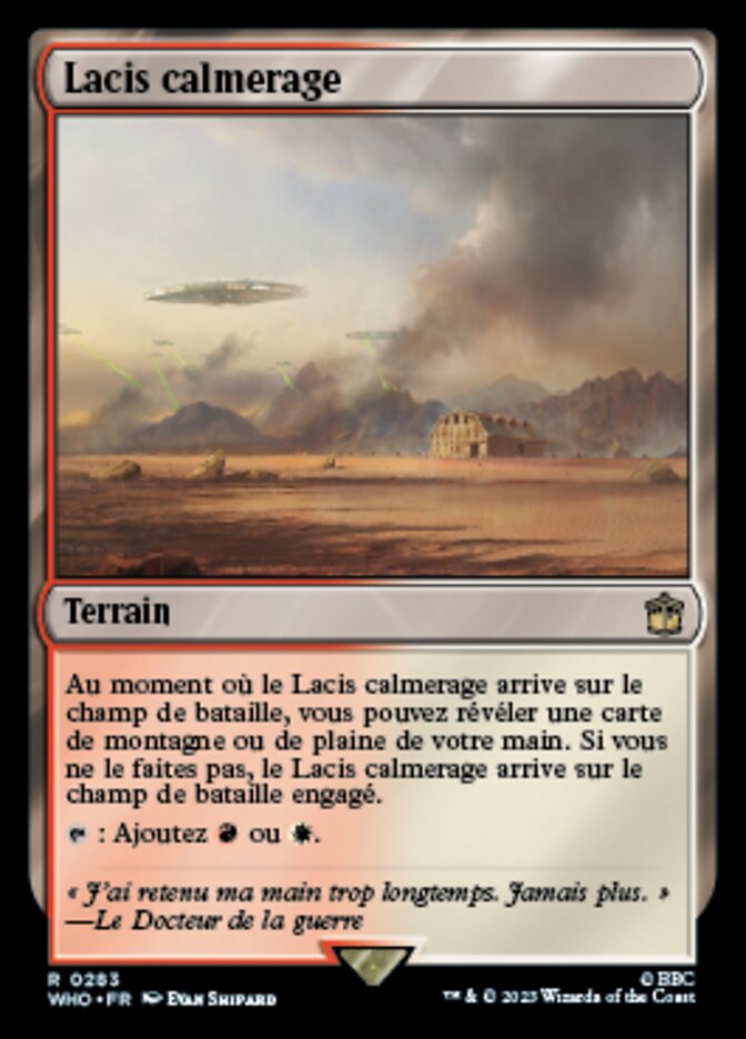 image Lacis calmerage