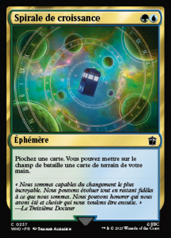 image Spirale de croissance