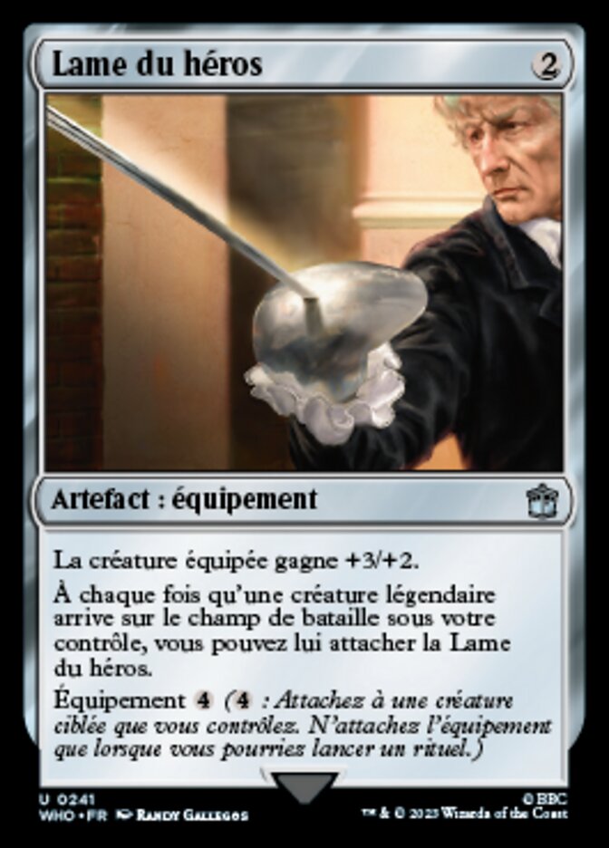 image Lame du héros