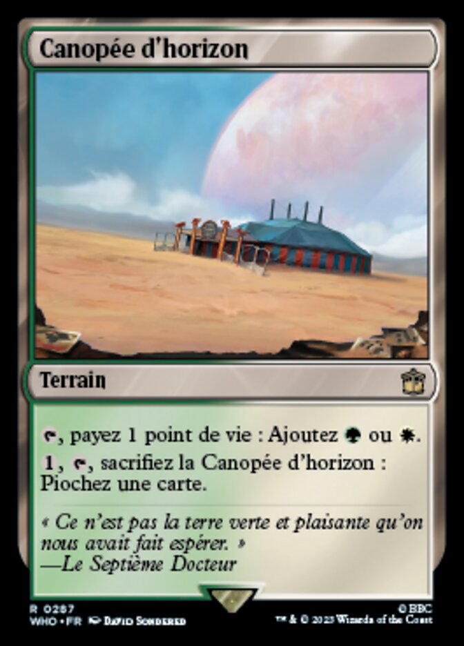 image Canopée d'horizon