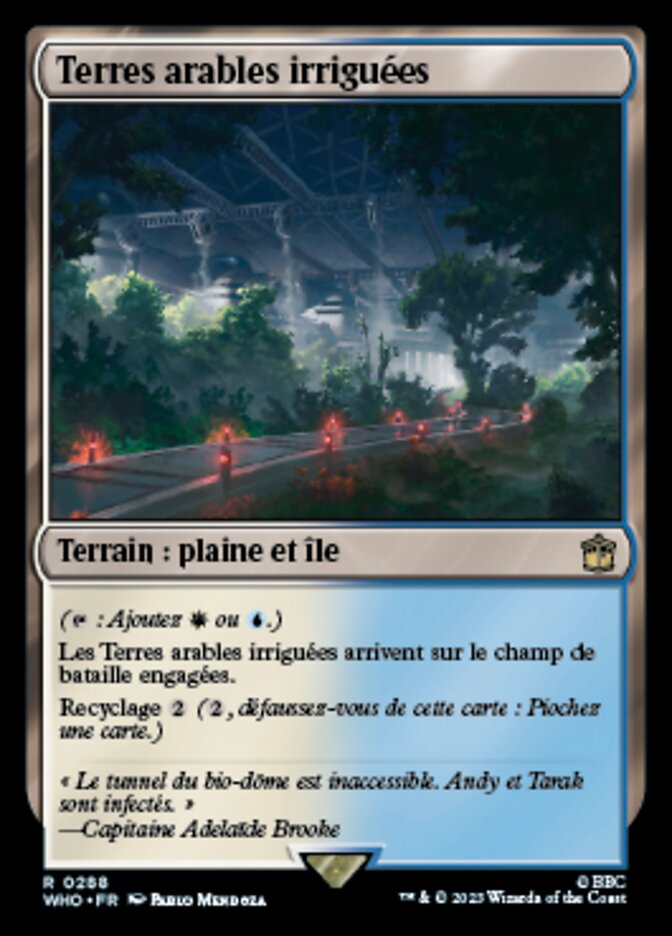 image Terres arables irriguées