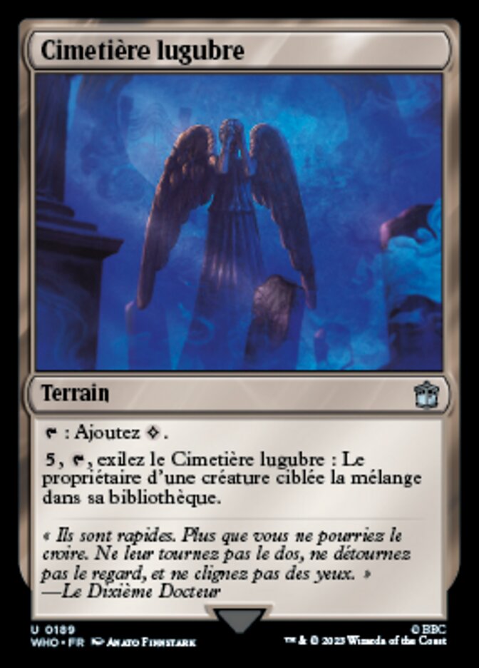 image Cimetière lugubre