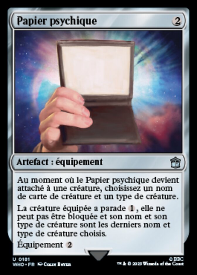 image Papier psychique