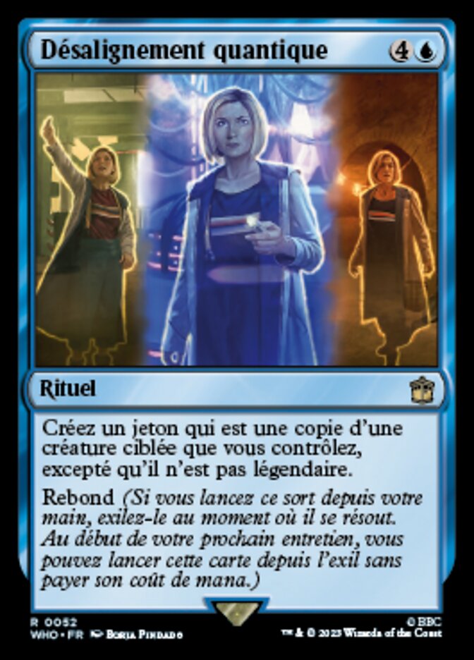 image Désalignement quantique