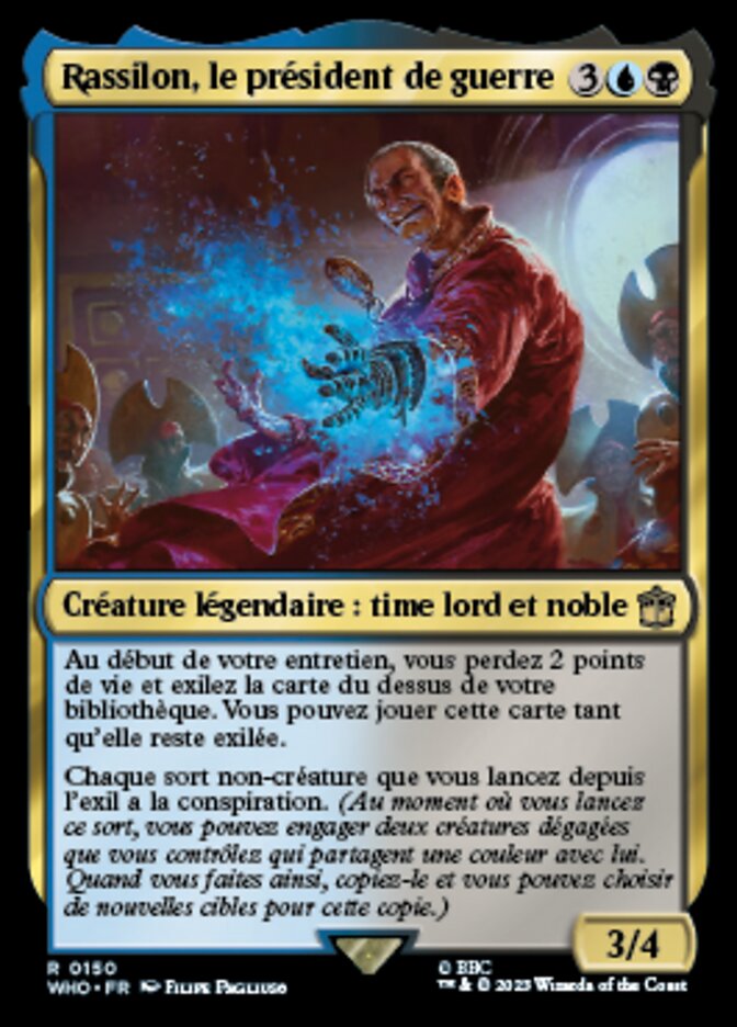 image Rassilon, le président de guerre