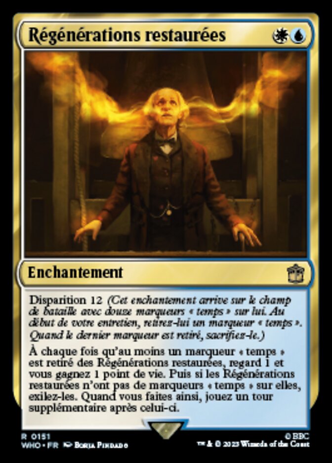 image Régénérations restaurées