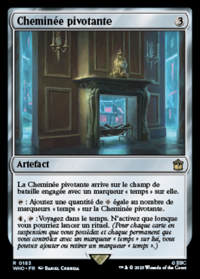 image Cheminée pivotante