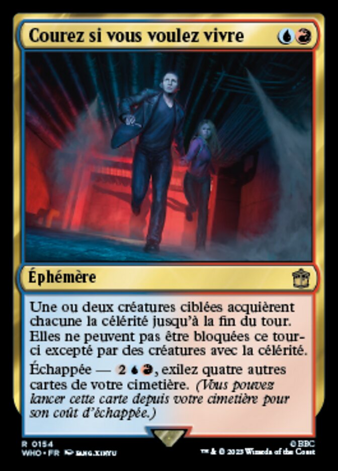 image Courez si vous voulez vivre