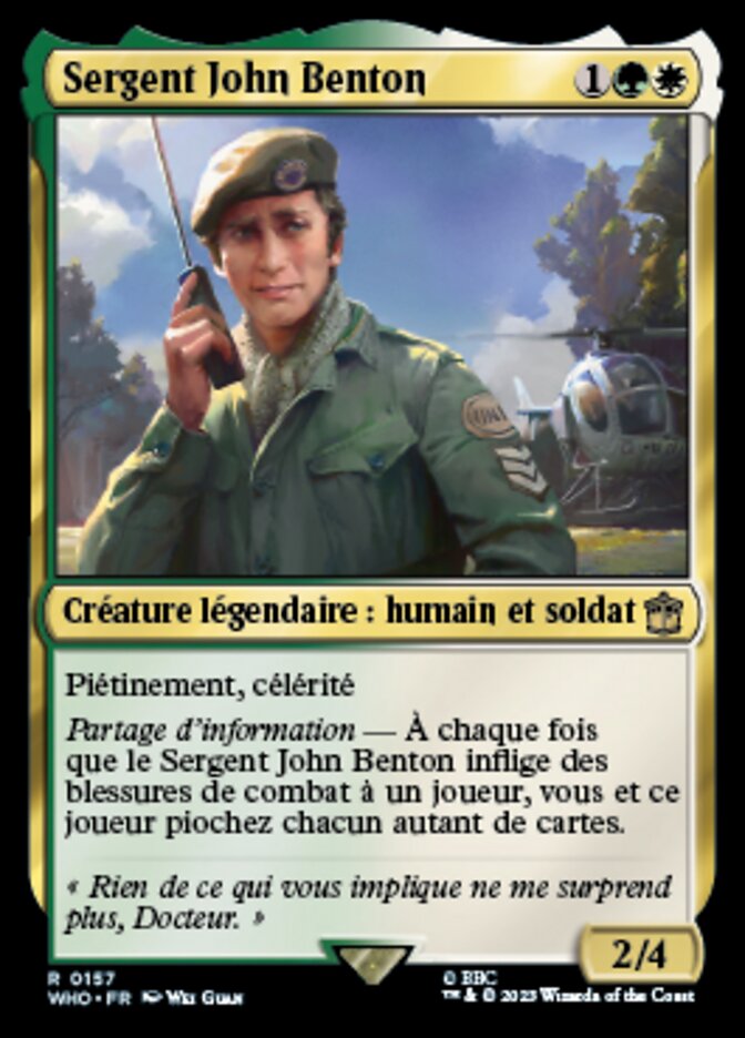 image Sergent John Benton