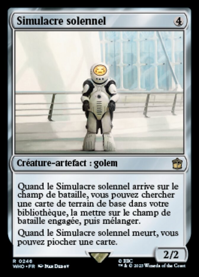 image Simulacre solennel