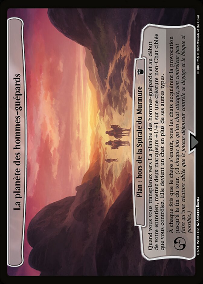 image La planète des hommes-guépards