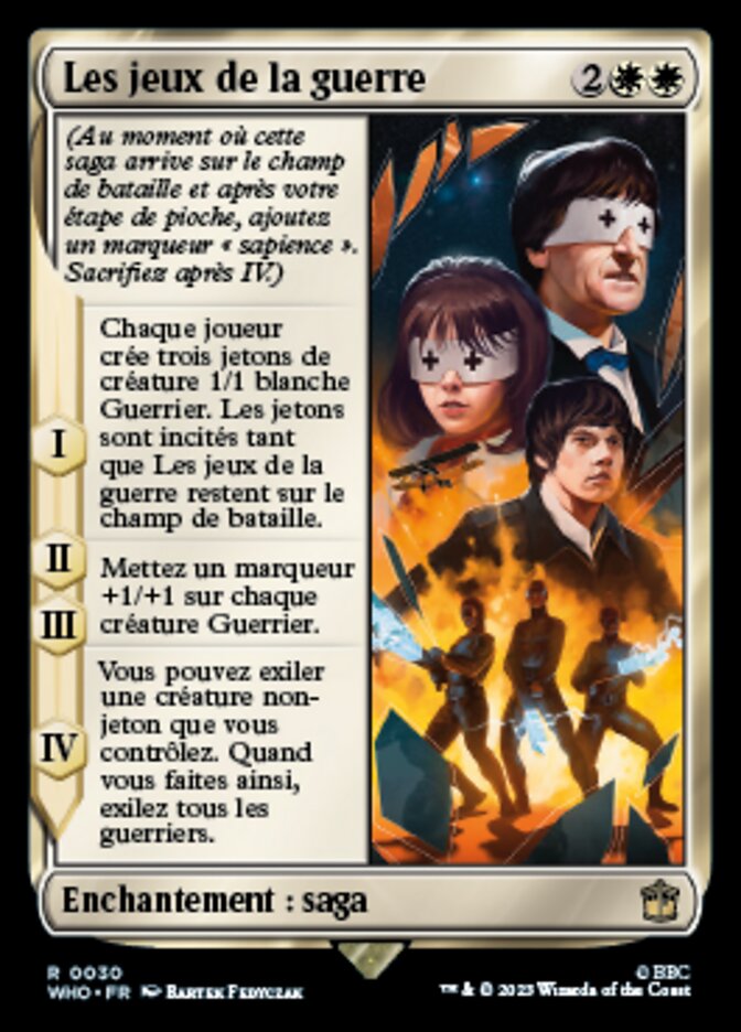 image Les jeux de la guerre