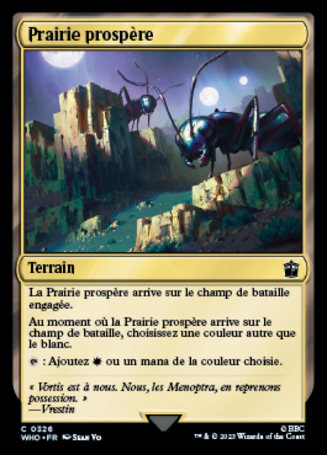 image Prairie prospère