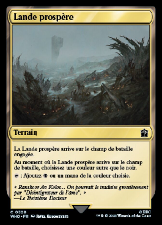 image Lande prospère