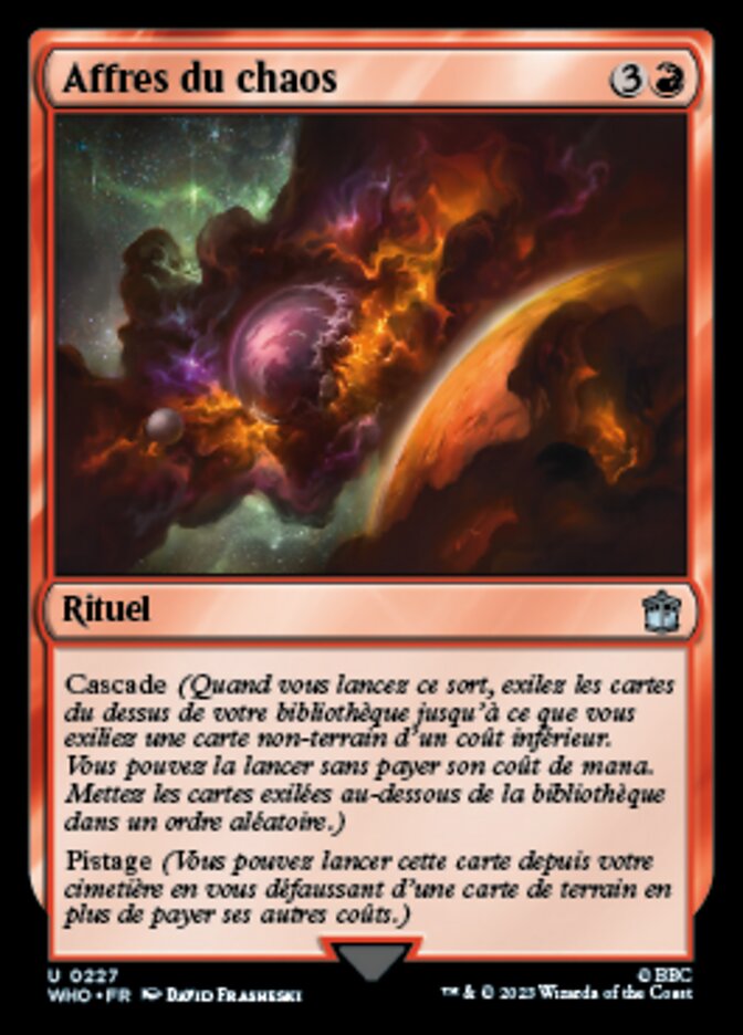 image Affres du chaos