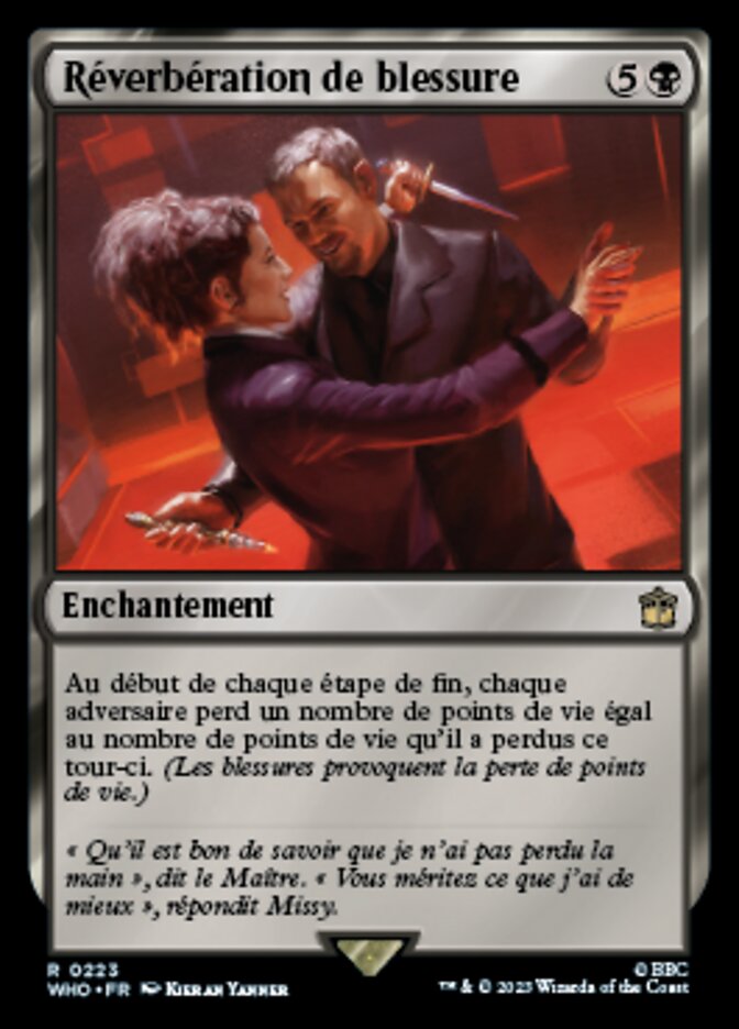 image Réverbération de blessure