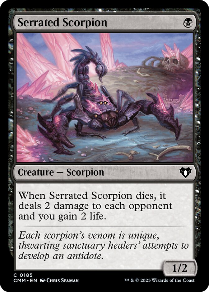 image Serrated Scorpion