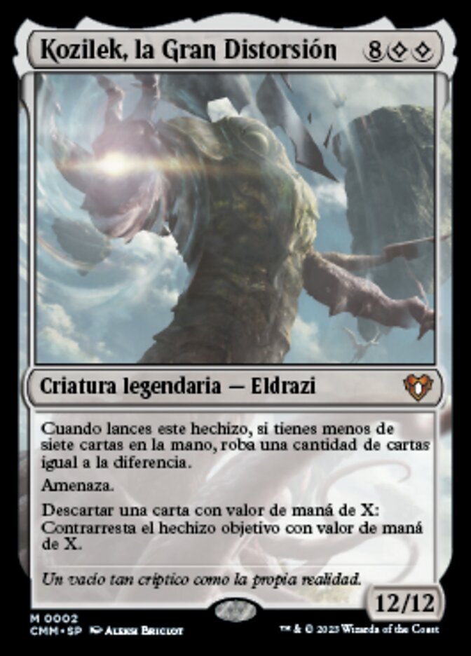 Kozilek, la Gran Distorsión