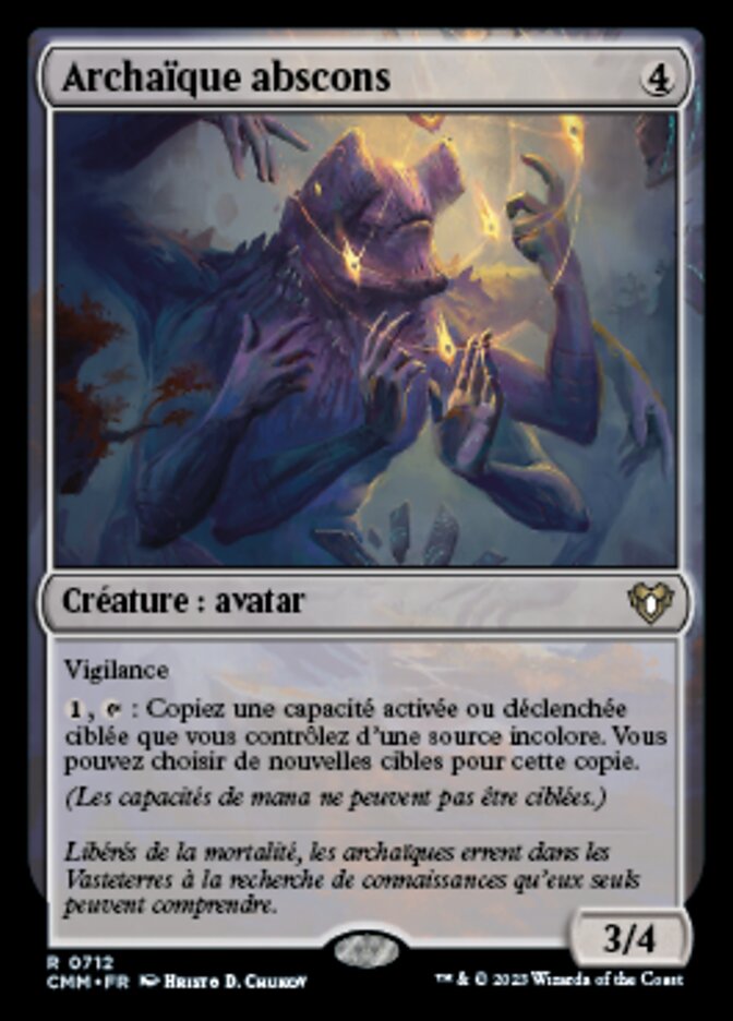 image Archaïque abscons