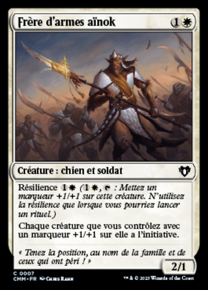 image Frère d'armes aïnok