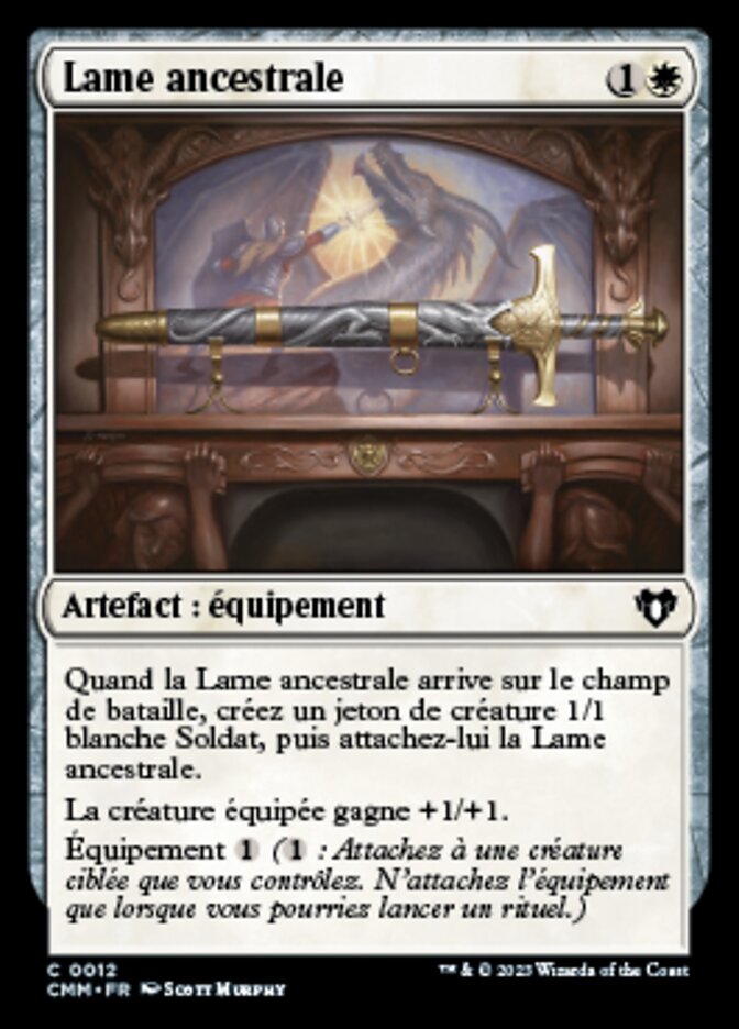 image Lame ancestrale