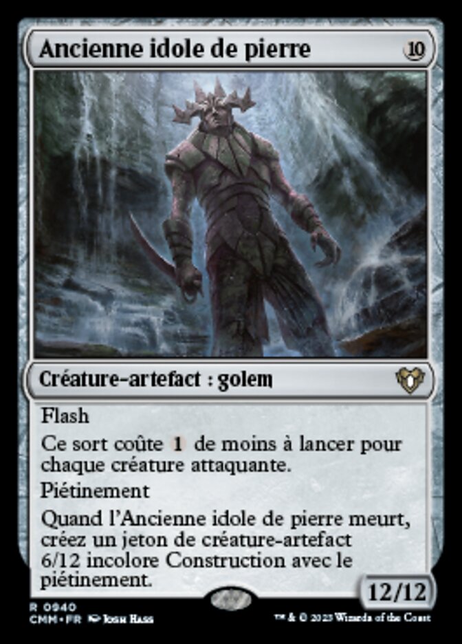 image Ancienne idole de pierre