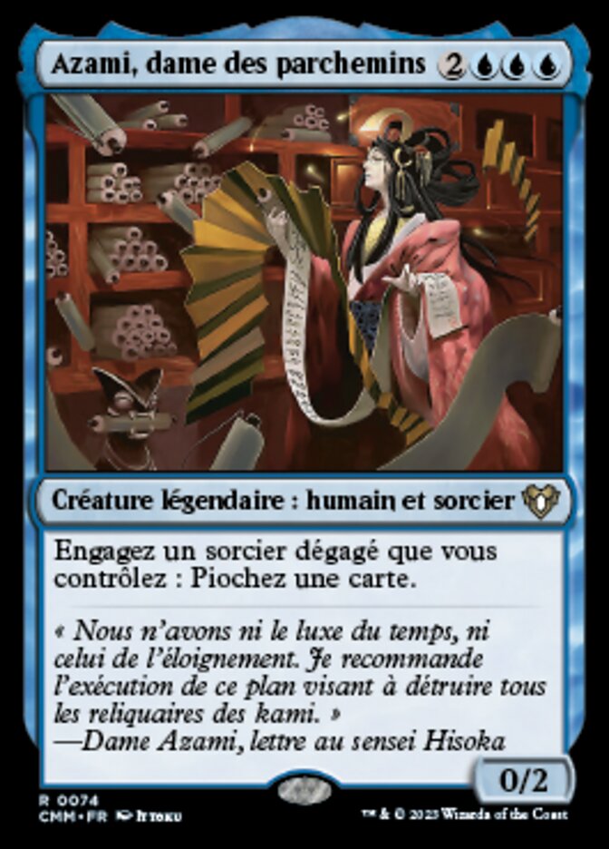 image Azami, dame des parchemins