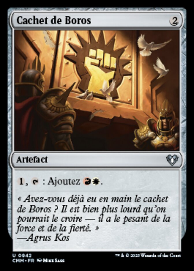 image Cachet de Boros