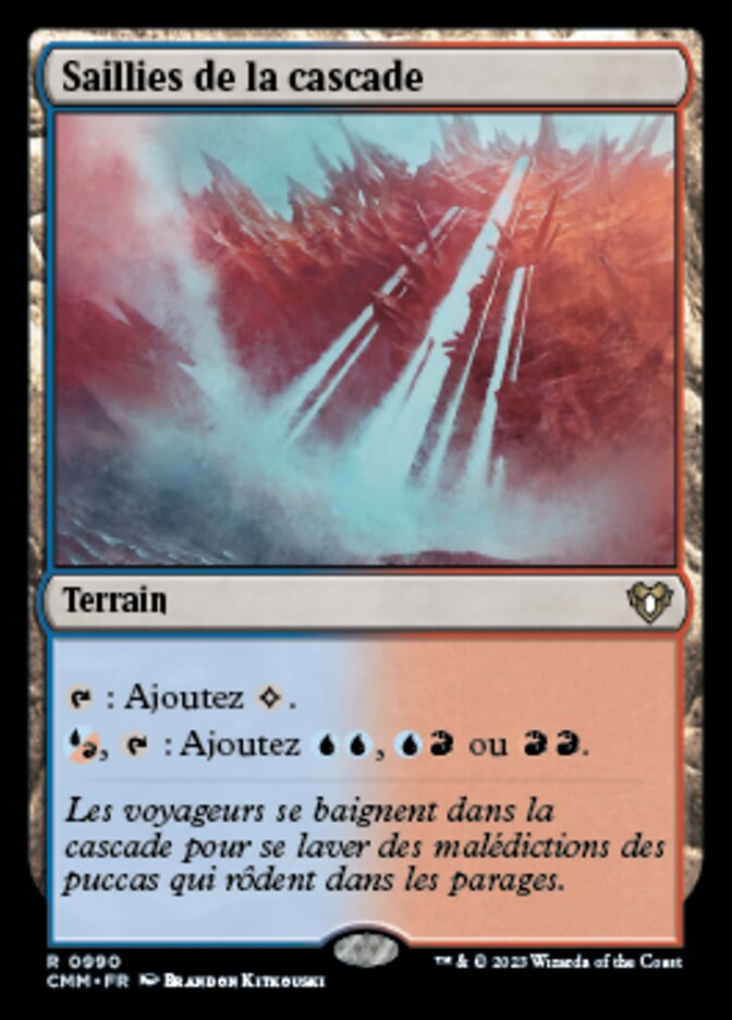 image Saillies de la cascade