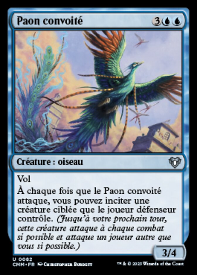 image Paon convoité