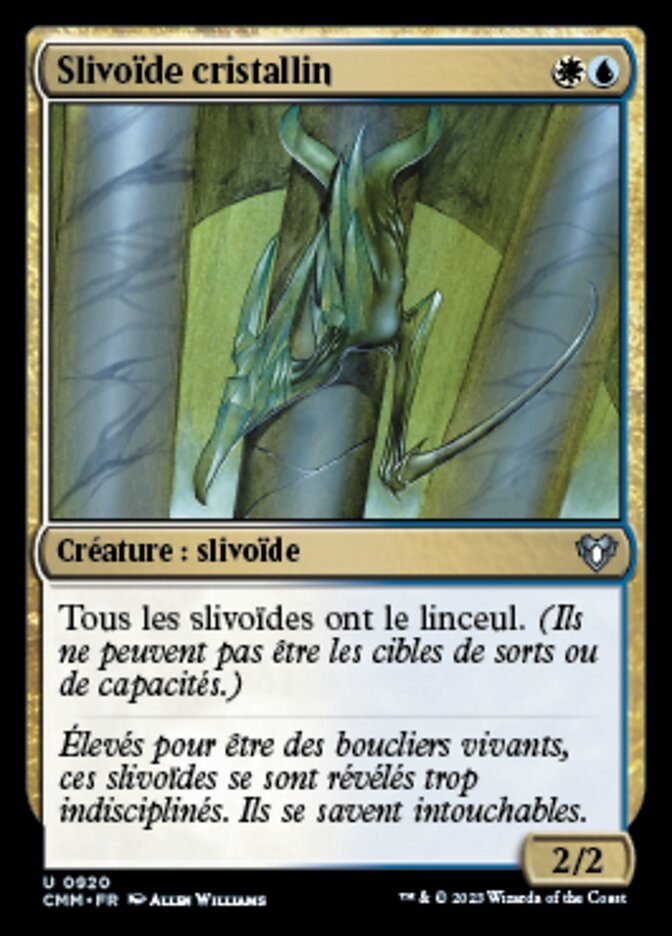 image Slivoïde cristallin