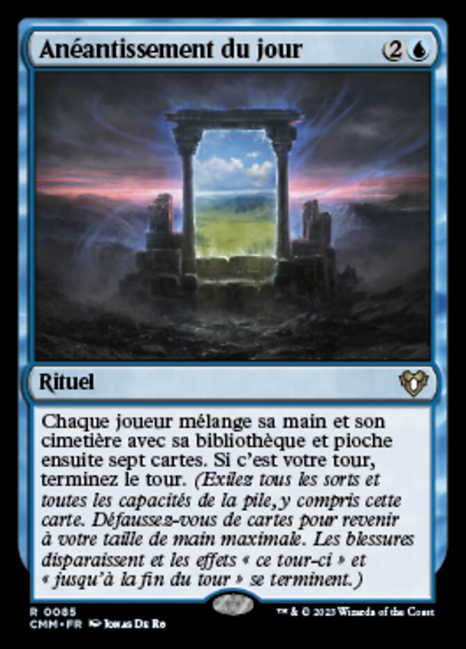 image Anéantissement du jour