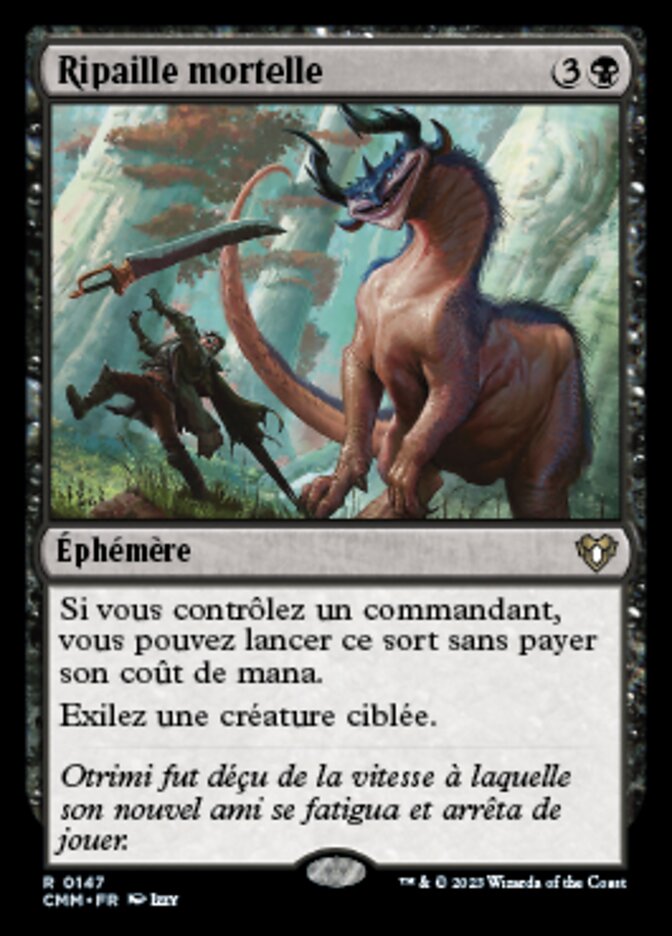 image Ripaille mortelle