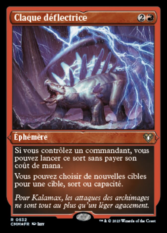 image Claque déflectrice