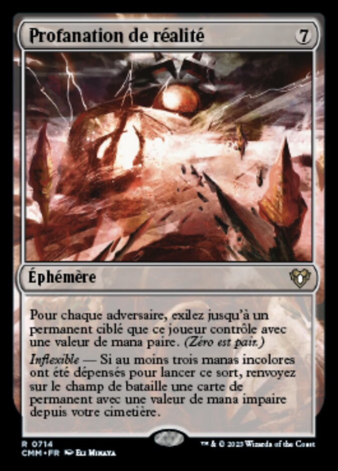 image Profanation de réalité