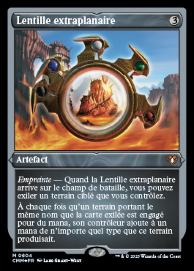 image Lentille extraplanaire