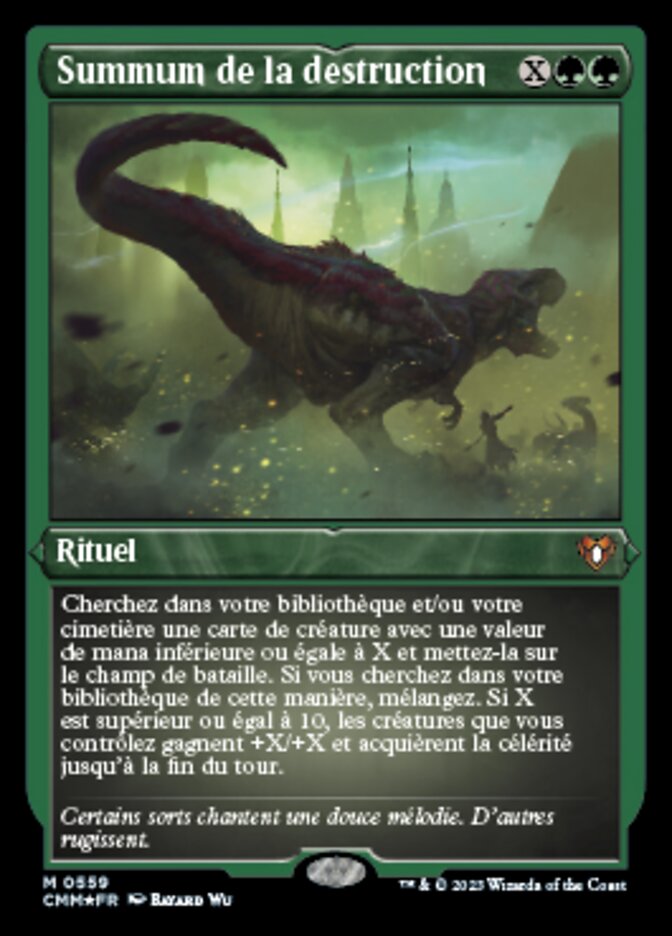 image Summum de la destruction