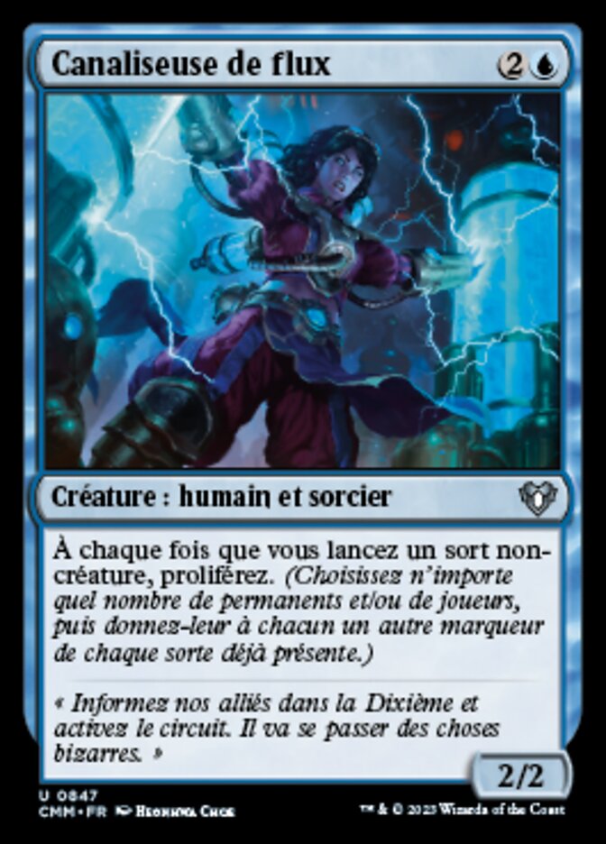 image Canaliseuse de flux