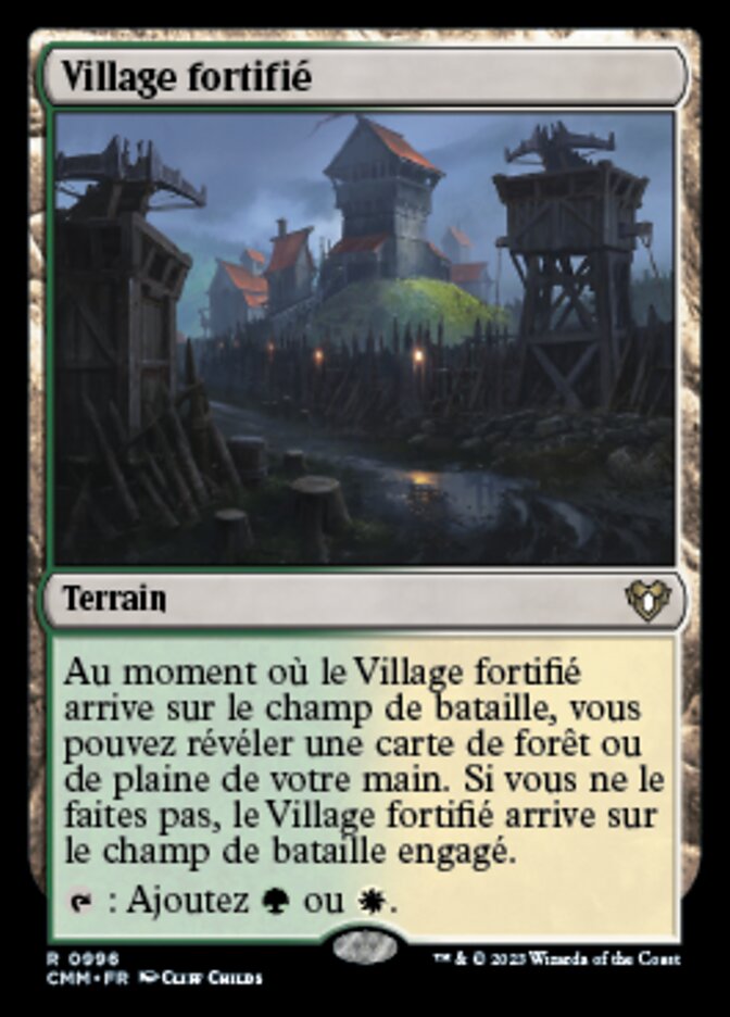 image Village fortifié