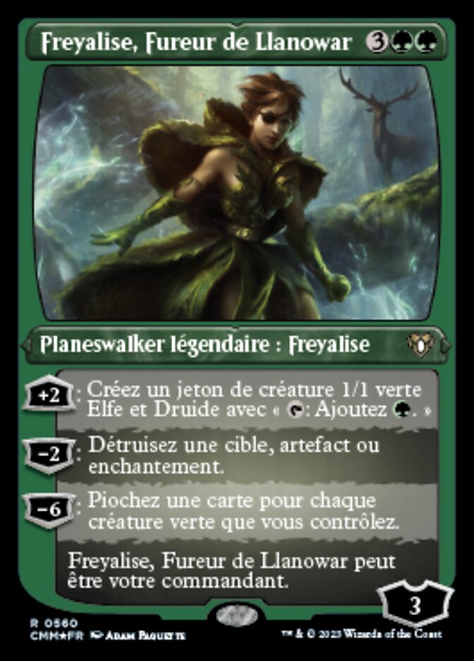 image Freyalise, Fureur de Llanowar