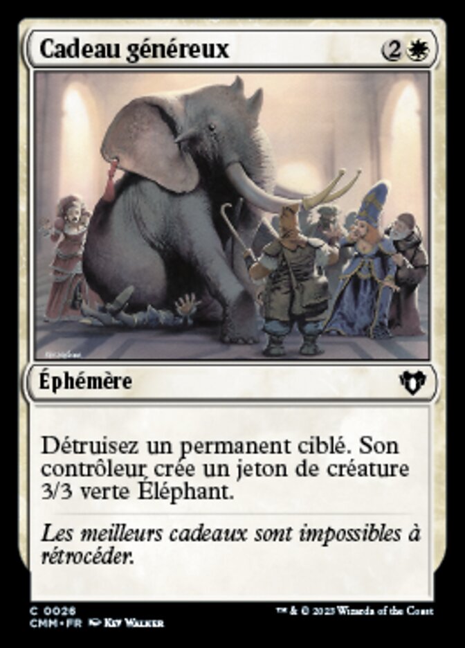 image Cadeau généreux