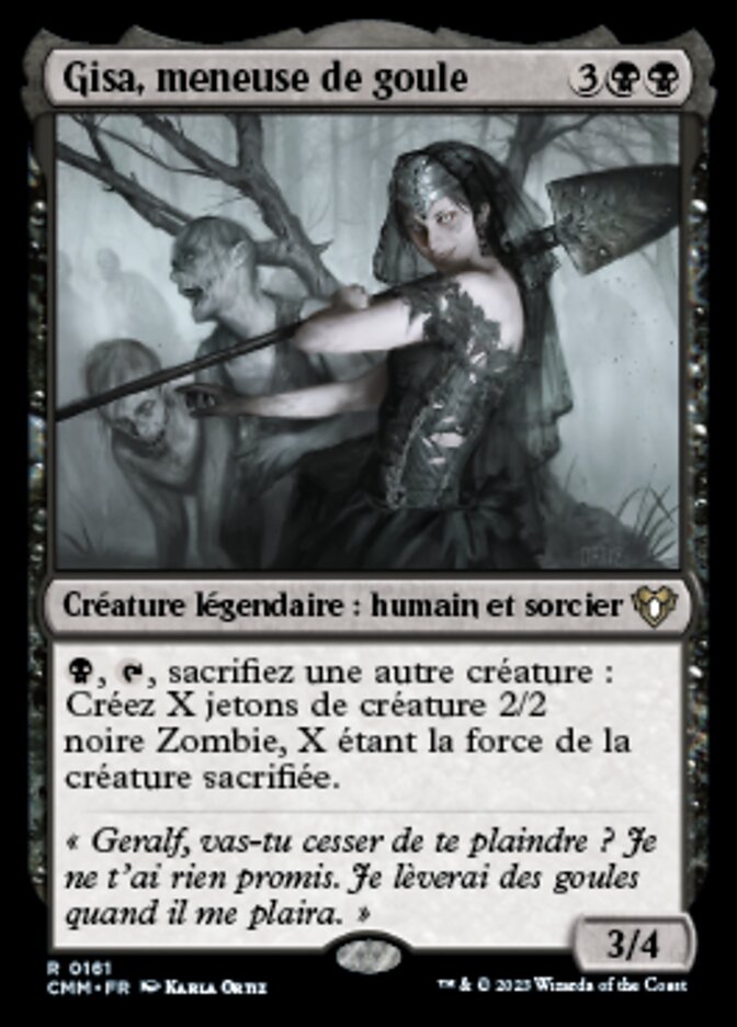 image Gisa, meneuse de goule