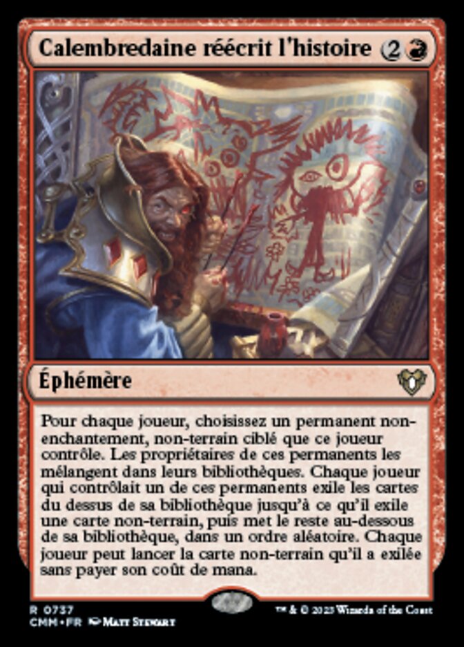 image Calembredaine réécrit l'histoire