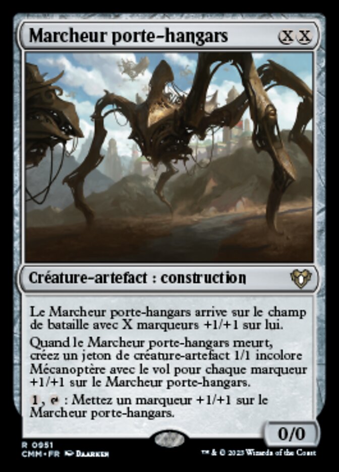 image Marcheur porte-hangars