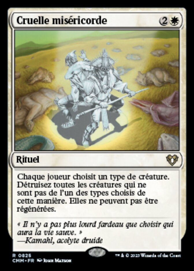 image Cruelle miséricorde