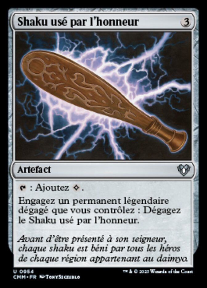 image Shaku usé par l'honneur